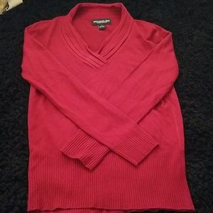 Cranberry colored top